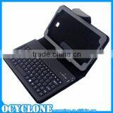 Bluetooth keyboard leather case for samsung galaxy tab 3 7.0 p3200 made in china