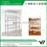 2015 Hot Sell NSF 48x14 Inch Light Duty 4 Layer Chrome Slant Shelf, Magazine Shelf (YB-WS015) thumbnail-1