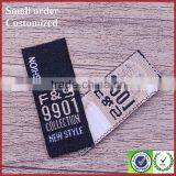 Custom Black With Withe Clothing Waterproof dr Label Tag thumbnail-3