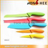 2015 Hot Sale Low Price Non Stick Coating Kitchen Knife Set thumbnail-2