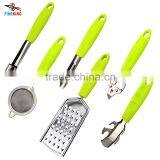Stainless Steel Kitchen Tools Sets 6 in 1 Multifunction Kitchenware Sets Opener Peeler With ABS Handle Supplier's Choice thumbnail-1