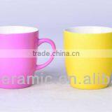 9oz New bone china coffee cup with Hexachrome colors