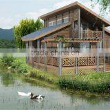 FRSTECH WPC STOCK CO LTD Tiny House 12 Square Meter Waterproof Anti-UV Stylish WPC House Rough Square Teak Wood