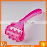 Plastic 3 Roller Manual Massager with handle