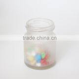 Mini glass bird nest bottle with screw cap 70ml love nest glass bottle mini glass jar