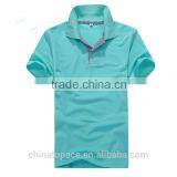 2016 Wholesale Mens Lapel Collar Slim Fit Short Sleeve Men's Fashion Casual T Shirt thumbnail-5