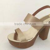 Cx342 Women Wooden Heel Sandals thumbnail-2