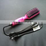 Ceramic brush hair straightener LCD and MCH heater WhatsApp 008613509227307