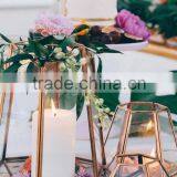 Rose Decorative Candelabra Centerpieces Wedding With Flower Bowl thumbnail-1
