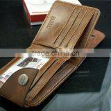 Cool Pocket Purse Credit Card Holder Mens Genuine Bifold Leather Wallet thumbnail-4