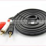 5M 10M 15M 20M 1RCA to 2 RCA Audio Cable Splitter Aux Jack Cable