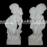 Marble Four Seasons Cherub Statues Set thumbnail-1