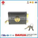 HIGH QUALITY RIM LOCK FOR GATE 1869N WITH BRASS CYLINDER thumbnail-1