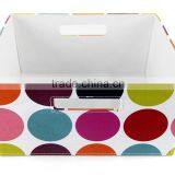Wholesale Multipurpose Colorful Fabric Clothing Packaging Box Storage Paper Box thumbnail-2