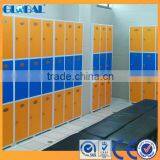 Plastic Locker in Orange and Blue thumbnail-1