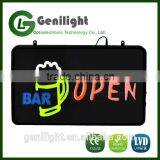 Bright Pizza Pie Shop Open Store Animated LED Sign thumbnail-4