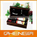 High Quality Customized Custom Make Antique Old Wooden Wine Boxes for Sale thumbnail-2