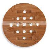 2015 NEW Totally Weddding Gift Kitchen Set of 3 Bamboo Wood Tableware Trivet Coaster Placemat Set thumbnail-3