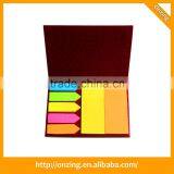 Onzing New Custom Sticky Note Pad Set Leather Cover thumbnail-2