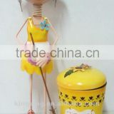 Home decoration Metal Doll
