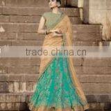 Graciousness Multi Color Jacquard Silk Lehenga Choli/Online Shopping Lehenga Choli thumbnail-2