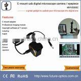 MVV3000C Dual Image Formats C-mount Digital Microscope Camera