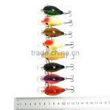 6cm 8g Fishing Lures Minnow Crankbait Crank Bait Bass Tackle Treble Hook Fishing Tackle thumbnail-2