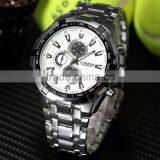 CURREN White Luxury Sport Analog Army Military Steel Band Men's Quartz Watch thumbnail-5