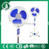 Plastic Cross Base Stand Fan thumbnail-1