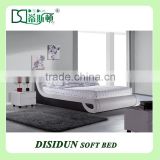 latest modern design bed as quality bedroom furniture king size bed DS-8022