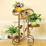 Metal plant holder Wrought Iron Plant Stands, flower holder for home &garden(XY1310)
