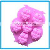 DIY Tools Owl Silicone Cake Mold Cake Mold Cute Decoration Silicone Baking Mould thumbnail-1