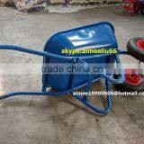 100L Two Wheels Tip Wheelbarrow thumbnail-2