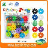 Recycled Plastic Plastic Building Bricks Blocks Pipe Toys thumbnail-2