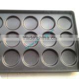 15 Grooves Aluminum Alloy One-stage Molding Teflon Burger Baking Tray/hamburger Baking Tray thumbnail-3