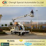 For Road Light Maintenance Aerial Working Truck 11m High Lifting Platform Truck