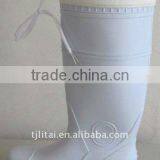 2015 Hot Rain Boots With Buckles and Braid Design thumbnail-3