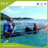 100% PC Plastic Crystal Clear Bottom Transparent Canoe /kayak for Sale thumbnail-2