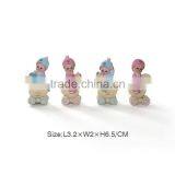 Baby Gift Pink and Blue Polyresin Baby Figurines thumbnail-2