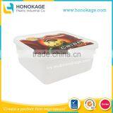 2L Ice Cream Tubs With Lids, PP Plastic Food Type and Ice Cream Use IML Plastic Container thumbnail-1