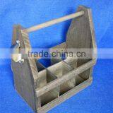 Antique Wooden Wine Rack Wine Rack Bottle Shape Wine Rack Novelty Wine Rack With Paulownia thumbnail-5