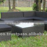 Sofa and Chaise by Rattan/pe Wicker