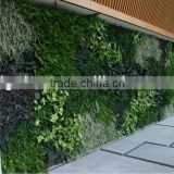 hot sale green wall artificial plant wall artificial/fake wall hang plant for indoor/outdoor decorative
