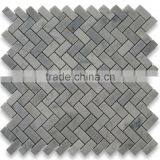 High Quality Carrara Grey Marble Mosaic Slate For Bathroom/Flooring/Wall Etc & Mosaic Tiles On Sale With Low Price thumbnail-1