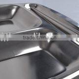 SS18/8 Stainless Steel Fast Food Tray/Mess Tray/Snack Tray,Winolaz thumbnail-5