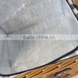 New Design Woven Wicker Picnic Basket for 2 Person thumbnail-5