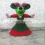 SJ20172542 Hot Sale Manufacturer Artificial Grass Japanese Cartoon Topiary Animal thumbnail-6