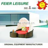 Popular Wicker Sun Lounge for Europe thumbnail-1