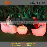 Glass Led Lighting Coffee Table , Glass Triangle Coffee Tables GF306 thumbnail-3