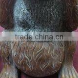 Home & Garden Ornament Fiberglass Clay Monkey Statue thumbnail-2